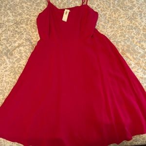 Red dress old navy
